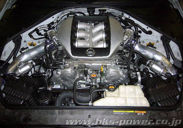 HKS - HKS 09-10 GT-R R35 SSQV4 BOV Kit Includes 2 SSQV & Polished Aluminum Pipes