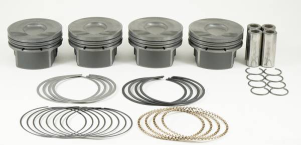 Mahle - Mahle MS Piston Set 07+ Mini 77.50mm Bore 85.8mm Stroke 138.2mm Rod 20mm Pin 1cc 10.3 CR Set of 4