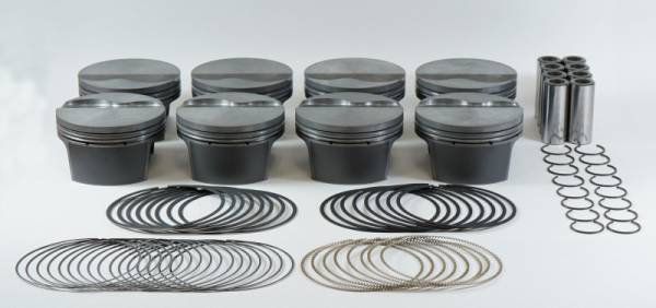 Mahle - Mahle MS Piston Set Chevrolet LS1/2/6 5.3L 326ci 3.780in Bore 3.622in Stk 9.5:1 CR -2.1cc Set of 8