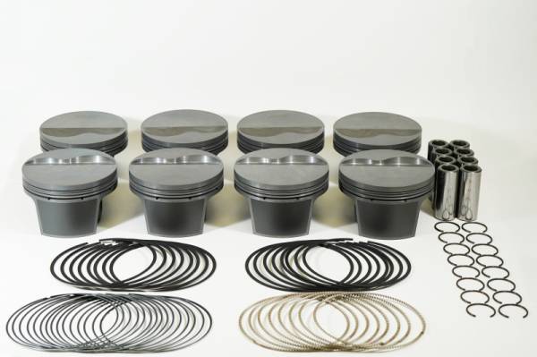 Mahle - Mahle MS Piston Set SBF 428ci 4.125in Bore 4.000in Stroke 6.25in Rod .927 Pin -6.5cc 12.1CR Set of 8