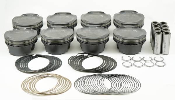 Mahle - Mahle MS Piston Set Ford Coyote 314ci 3.701in Bore 3.650in Stroke 5.933in Rod .866 Pin -1cc 11CR