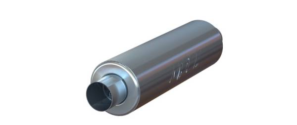 MBRP - MBRP Universal 3in ID Inlet/Outlet 26in Single Chambered Muffler Aluminum (NO DROPSHIP)