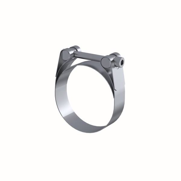 MBRP - MBRP Universal 2.5in Barrel Band Clamp - Stainless (NO DROPSHIP)