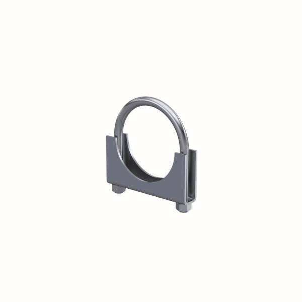 MBRP - MBRP Universal 3in Exhaust Saddle Clamp Mild Steel (NO DROPSHIP)