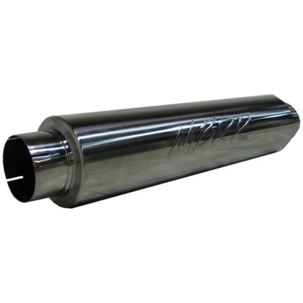 MBRP - MBRP Replaces all 30 overall length mufflers Muffler 4 Inlet /Outlet 24 Body 30 Overall T409