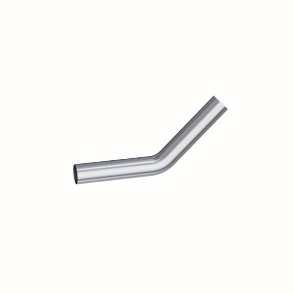 MBRP - MBRP Universal 3in - 45 Deg Bend 12in Legs Aluminized Steel (NO DROPSHIP)