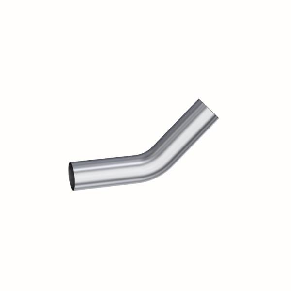 MBRP - MBRP Universal 5in - 45 Deg Bend 12in Legs Aluminized Steel (NO DROPSHIP)