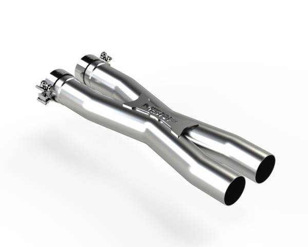 MBRP - MBRP 12-21 Ferrari 812SF/812GTS/F12 6.3L/ 6.5L 3in Resonator Delete X-Pipe - T304