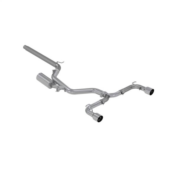 MBRP - MBRP 15-20 VW 2.0L Turbo Golf GTI MK7 3in T304 Cat Back Exhaust w/ Dual Split Rear Exit