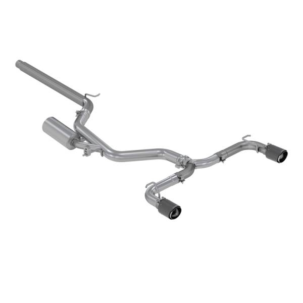 MBRP - MBRP 15-17 VW 2.0L Turbo Golf GTI MK7 3in T304 Cat Back Exhaust w/ Dual Split Rear Exit