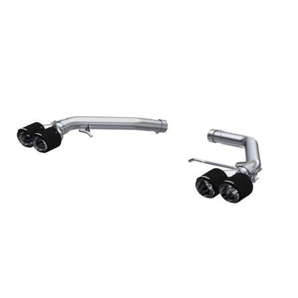 MBRP - MBRP 14-17 Audi SQ5 3.0T Dual Rear Exit Axle Back w/ Quad Carbon Fiber Tips - T304