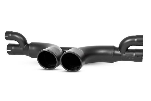 MBRP - MBRP 14-19 Porsche GT3/GT3RS 3in Center Muffler Bypass 4in Tips - Black Coated