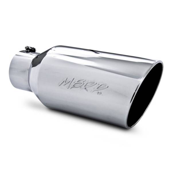 MBRP - MBRP Universal Tip 8in OD Rolled End 5in Inlet 18in Length T304