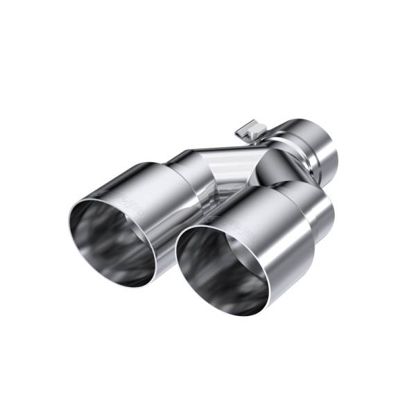 MBRP - MBRP Universal T304 SS Dual Tip 3.5in OD/2.5in Inlet