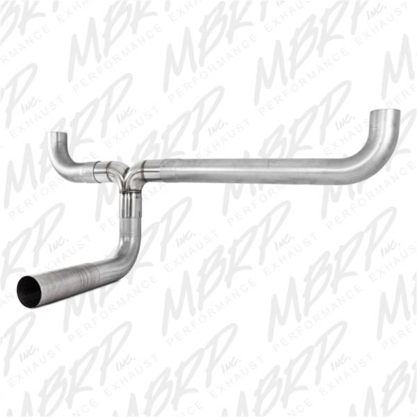 MBRP - MBRP Universal Full size Pickup T pipe kit AL