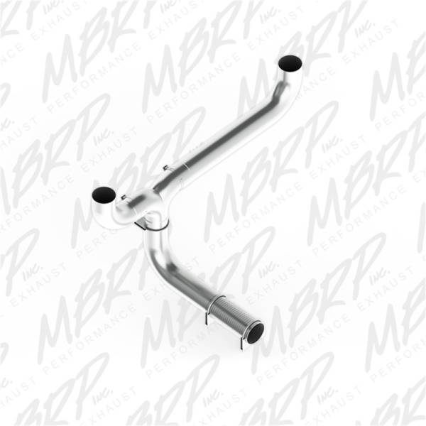 MBRP - MBRP Universal Full size Pickup T pipe AL