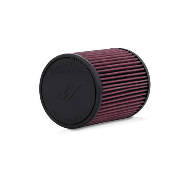 Mishimoto - Mishimoto Universal fit, Performance Air Filter, 2.75In Inlet, 6In filter length Red