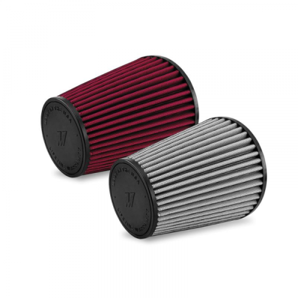 Mishimoto - Mishimoto Air Filter 4.5in Inlet 7.8in Filter Length Dry Washable