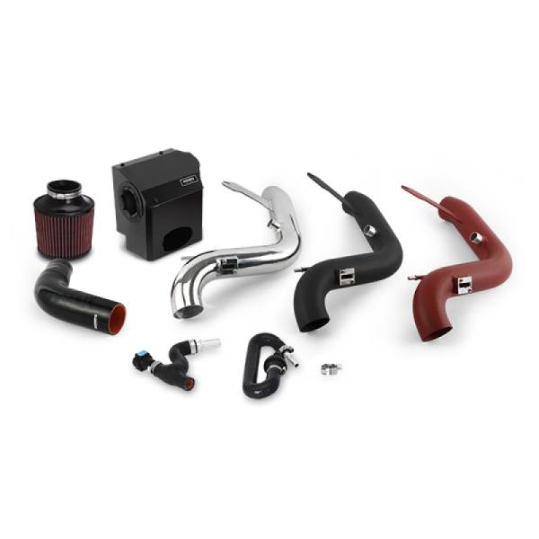 Mishimoto - Mishimoto 2016 Ford Fiesta ST 1.6L Performance Air Intake Kit - Wrinkle Red