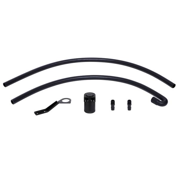 Mishimoto - Mishimoto 07-10 BMW N54 Baffled Oil Catch Can Kit - Black (CCV Side)