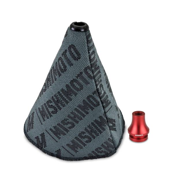 Mishimoto - Mishimoto Shift Boot Cover + Retainer/Adapter Bundle M12x1.25 Red