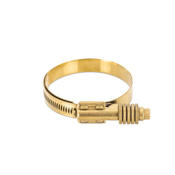 Mishimoto - Mishimoto Constant Tension Worm Gear Clamp 1.26in.-2.13in. (32mm-54mm) - Gold