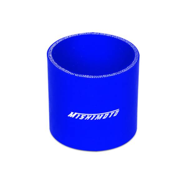 Mishimoto - Mishimoto 2.5 Inch Blue Straight Coupler