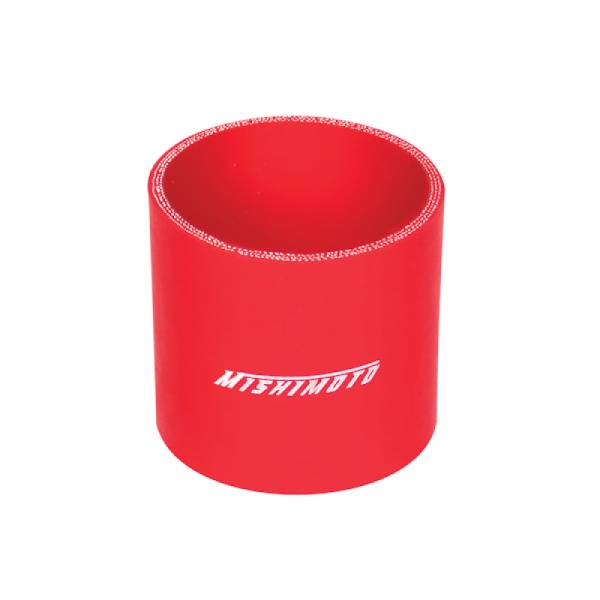 Mishimoto - Mishimoto 2.5 Inch Red Straight Coupler