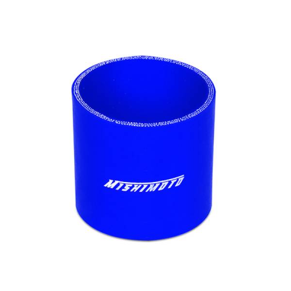 Mishimoto - Mishimoto 3.0 Inch Blue Straight Coupler