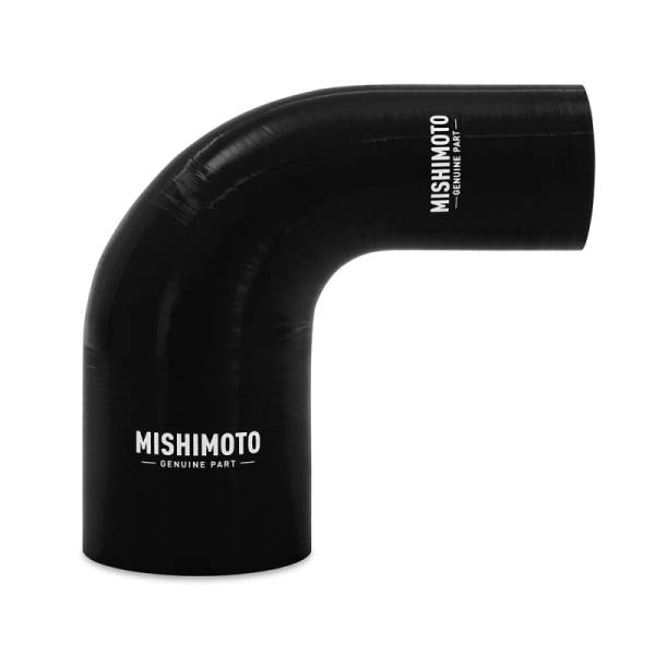 Mishimoto - Mishimoto Silicone Reducer Coupler 90 Degree 2in to 3in - Black