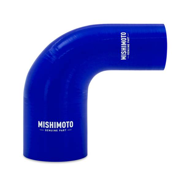 Mishimoto - Mishimoto Silicone Reducer Coupler 90 Degree 2in to 3in - Blue