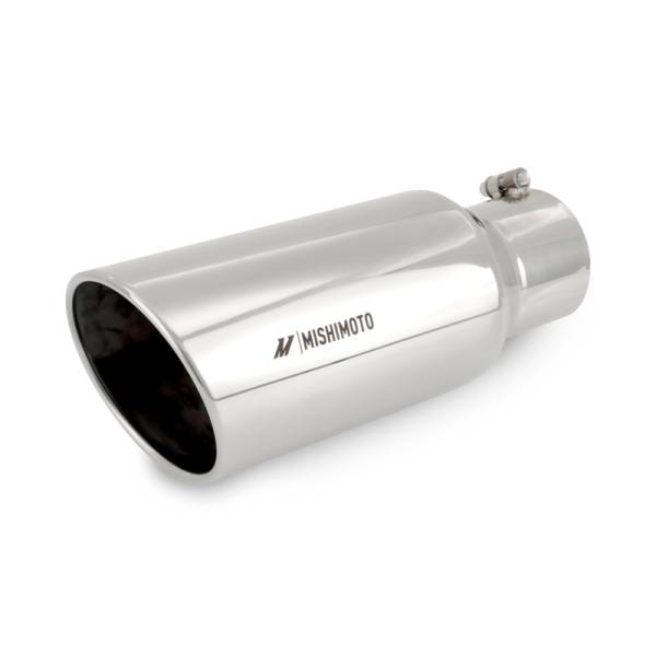 Mishimoto - Mishimoto Universal Steel Muffler Tip 5in Inlet 6in Outlet Polished