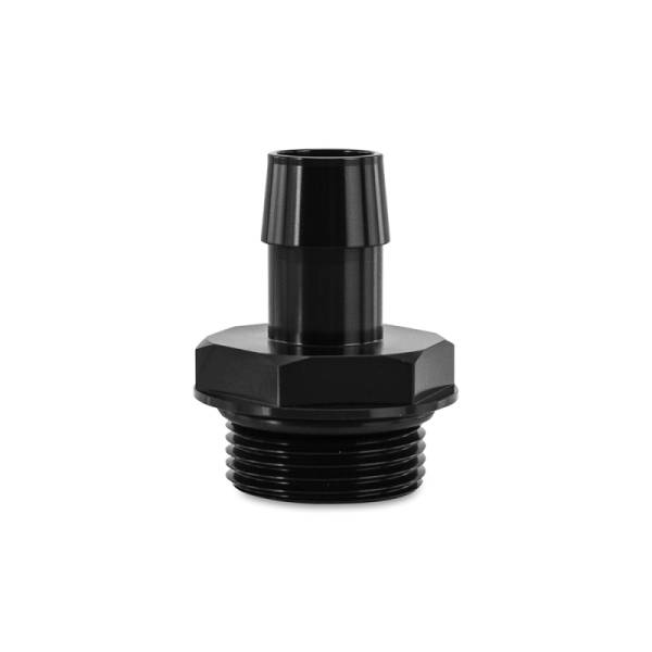 Mishimoto - Mishimoto -16ORB to 3/4in. Hose Barb Aluminum Fitting - Black