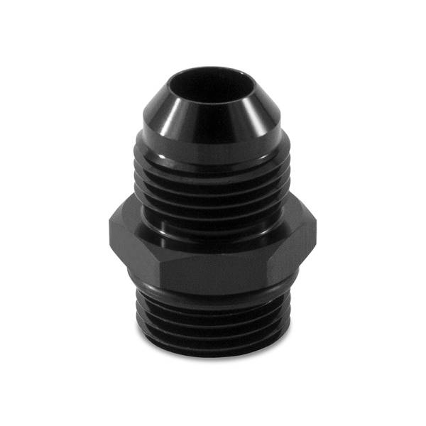 Mishimoto - Mishimoto -8ORB to -8AN Aluminum Fitting - Black