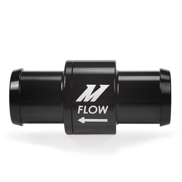 Mishimoto - Mishimoto One-Way Check Valve 3/4in Aluminum Fitting - Black