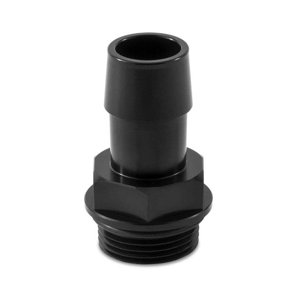 Mishimoto - Mishimoto M27 x 2.0 to 3/4in Hose Barb Aluminum Fitting - Black