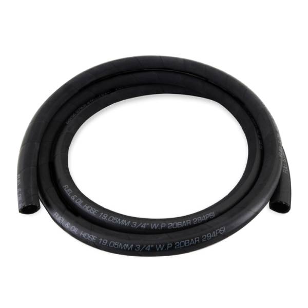 Mishimoto - Mishimoto Push Lock Hose, Black, -12AN, 120in Length