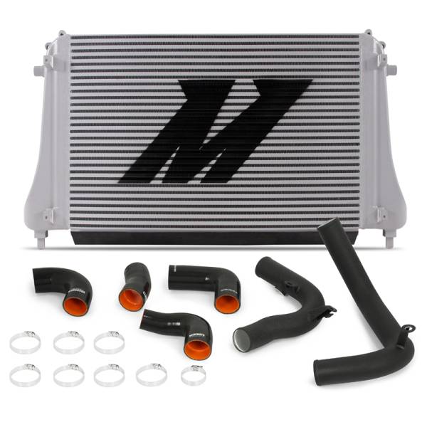 Mishimoto - Mishimoto 2015+ VW MK7 Golf TSI / GTI / R Performance Intercooler Kit w/ Pipes (Black)