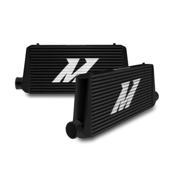 Mishimoto - Mishimoto Universal Black R Line Intercooler Overall Size: 31x12x4 Core Size: 24x12x4 Inlet / Outlet