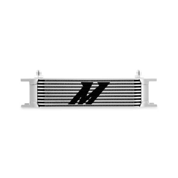 Mishimoto - Mishimoto Universal -6AN 10 Row Oil Cooler - Silver