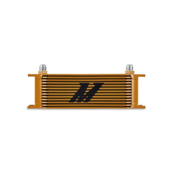 Mishimoto - Mishimoto Universal 13-Row Oil Cooler Gold