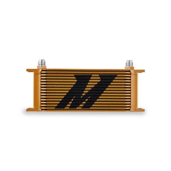 Mishimoto - Mishimoto Universal 16-Row Oil Cooler Gold