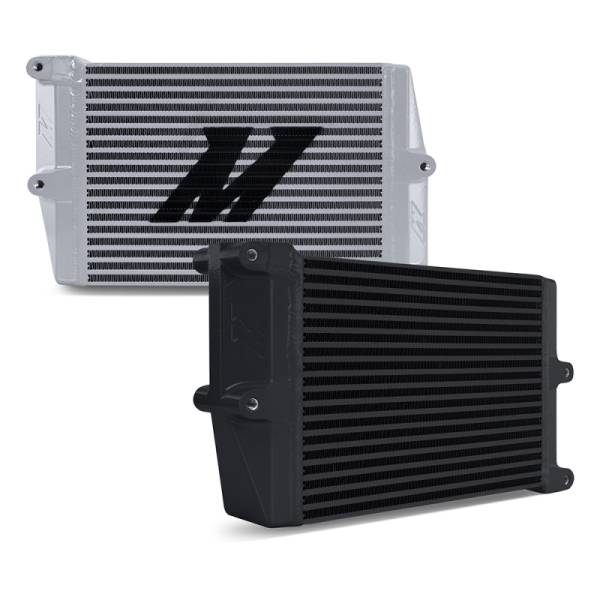 Mishimoto - Mishimoto Heavy-Duty Oil Cooler - 10in. Opposite-Side Outlets - Black