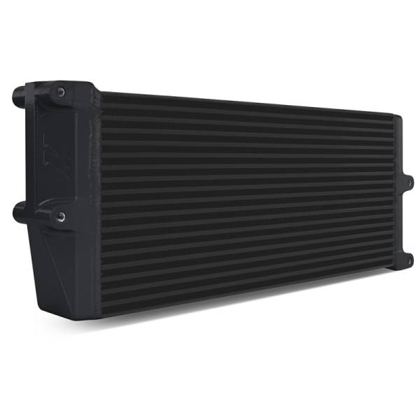 Mishimoto - Mishimoto Heavy-Duty Oil Cooler - 17in. Opposite-Side Outlets - Black