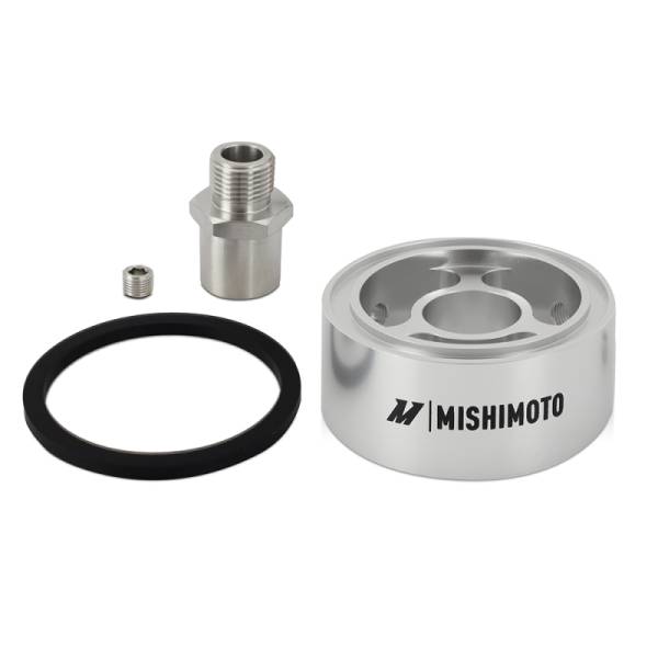 Mishimoto - Mishimoto Oil Filter Spacer 32mm 3/4  - 16 Thread - Silver