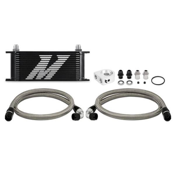 Mishimoto - Mishimoto Universal Oil Cooler Kit 16-Row Black