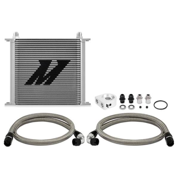 Mishimoto - Mishimoto Universal Oil Cooler Kit 34-Row Silver