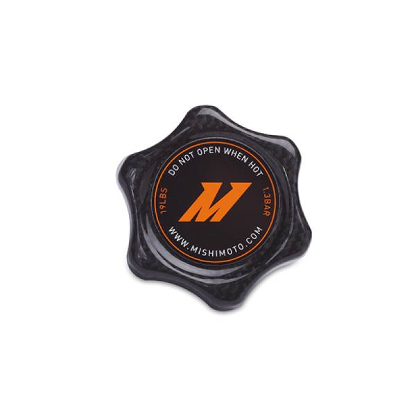 Mishimoto - Mishimoto 1.3 Bar Rated Carbon Fiber Radiator Cap Small Import