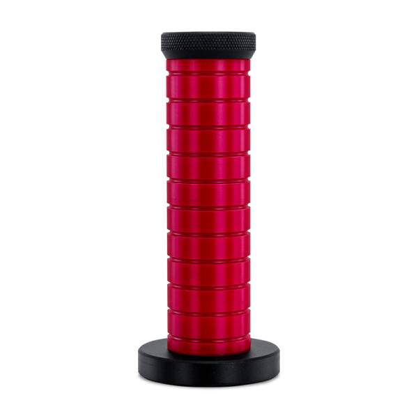 Mishimoto - Mishimoto Weighted Grip Shift Knob - Black / Red