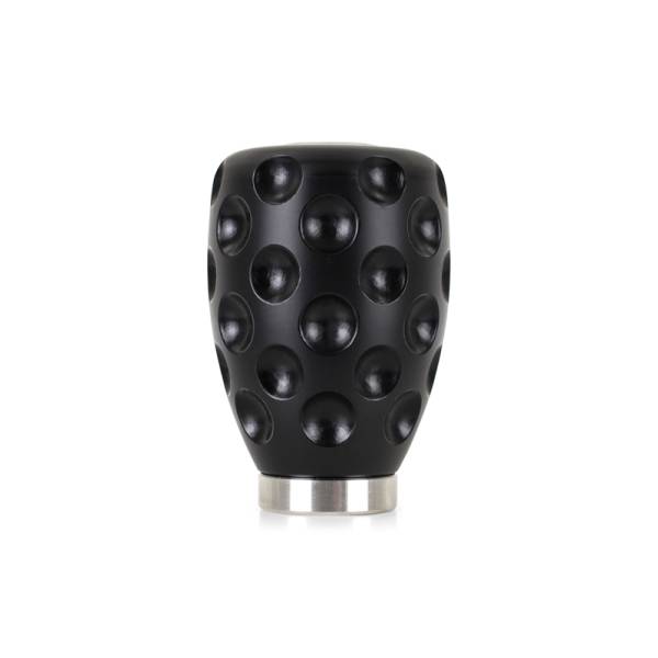 Mishimoto - Mishimoto Steel Core Dimple Shift Knob Black Delrin